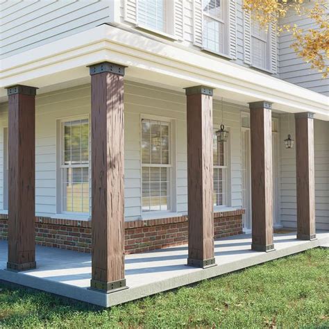 porch column wrap ideas|porch column wraps home depot.